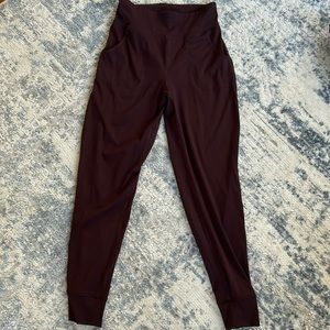 Old navy brown ribbed joggers